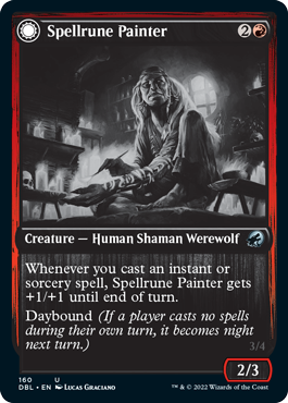 Spellrune Painter // Spellrune Howler [Innistrad: Double Feature] 