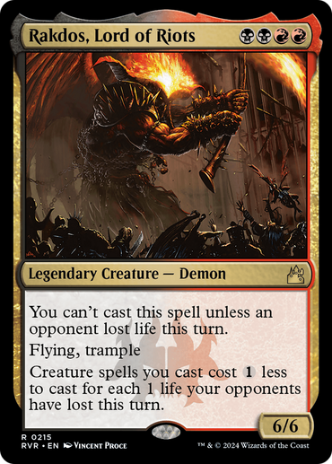 Rakdos, Lord of Riots [Ravnica Remastered] 