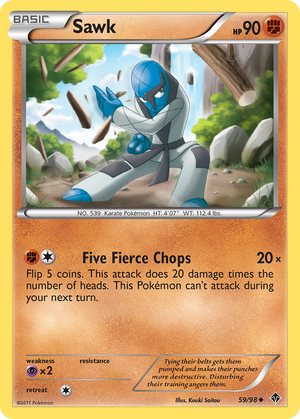 Sawk (59/98) [Black &amp; White: Emerging Powers] 