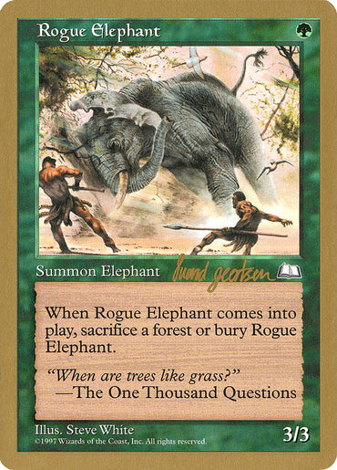 Rogue Elephant (Svend Geertsen) [World Championship Decks 1997] 