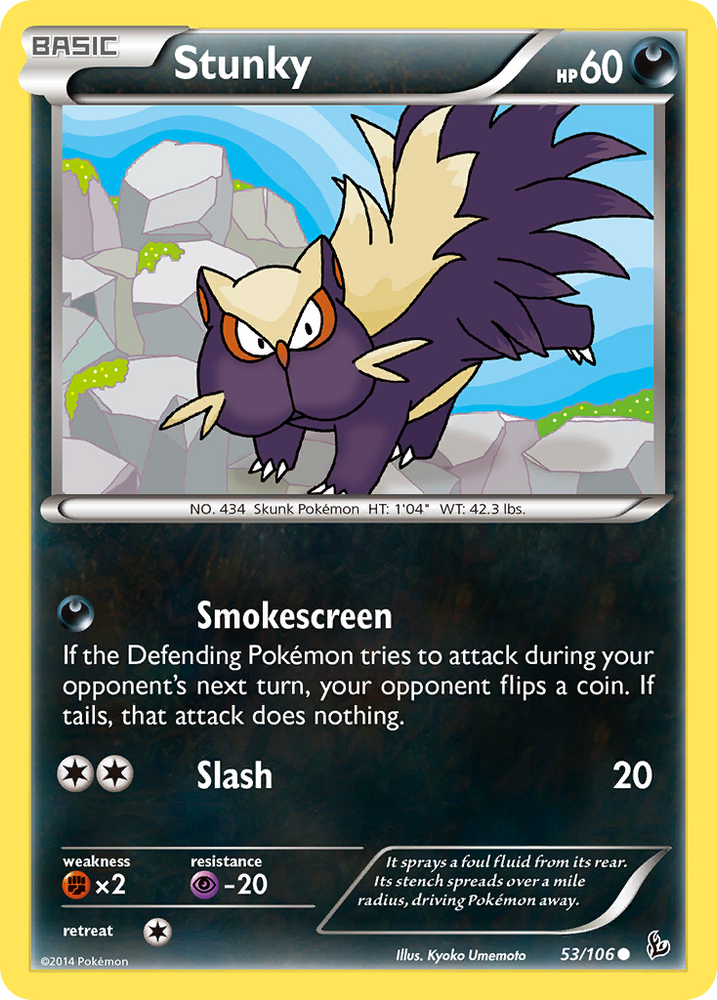 Stunky (53/106) [XY: Flashfire] 