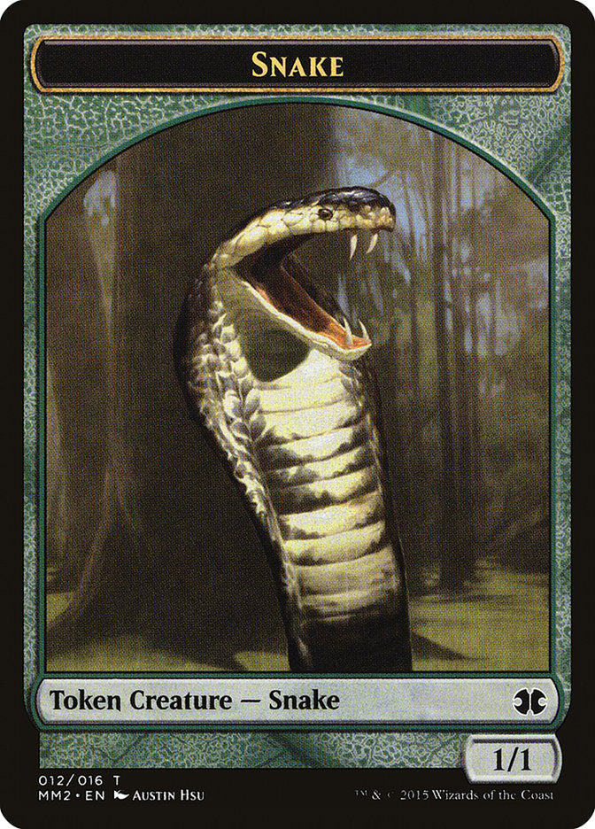 Snake Token [Modern Masters 2015 Tokens] 