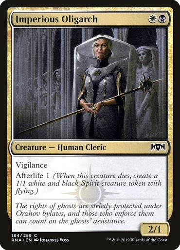 Imperious Oligarch [Ravnica Allegiance] 