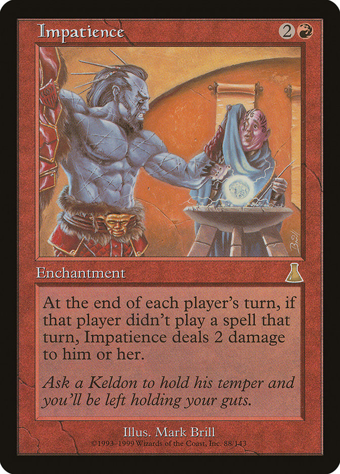 Impatience [Urza's Destiny] 