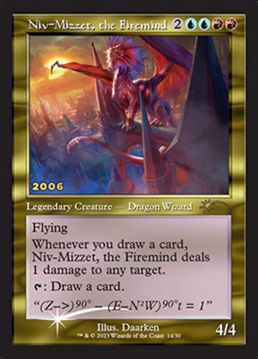 Niv-Mizzet, the Firemind [30th Anniversary Promos] 