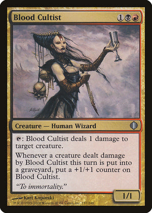 Blood Cultist [Shards of Alara] 