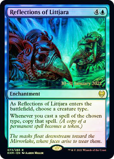 Reflections of Littjara [Kaldheim Prerelease Promos] 