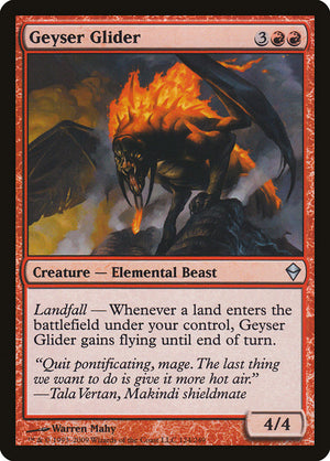 Geyser Glider [Zendikar] 