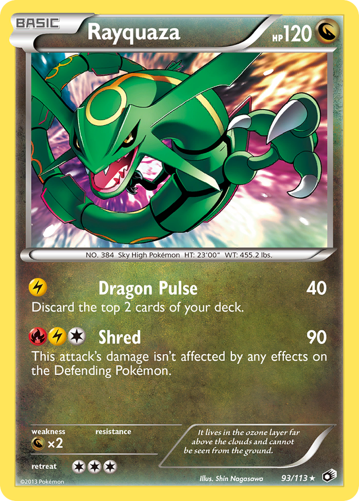 Rayquaza (93/113) [Black &amp; White: Legendary Treasures] 