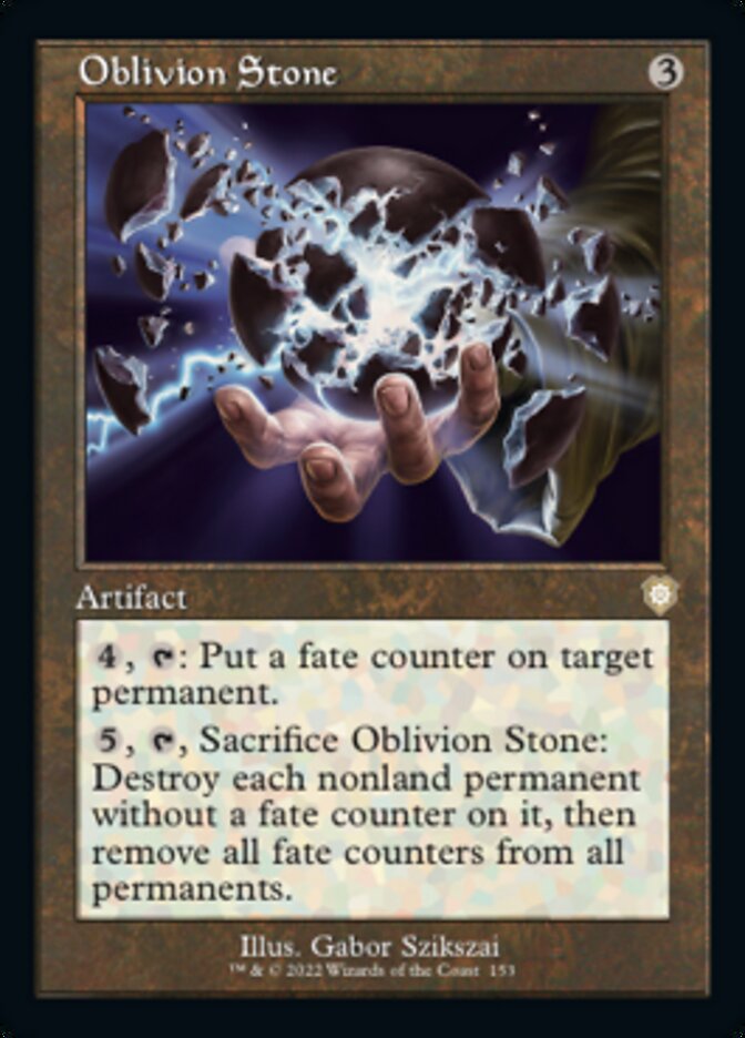 Oblivion Stone (Retro) [The Brothers' War Commander] 