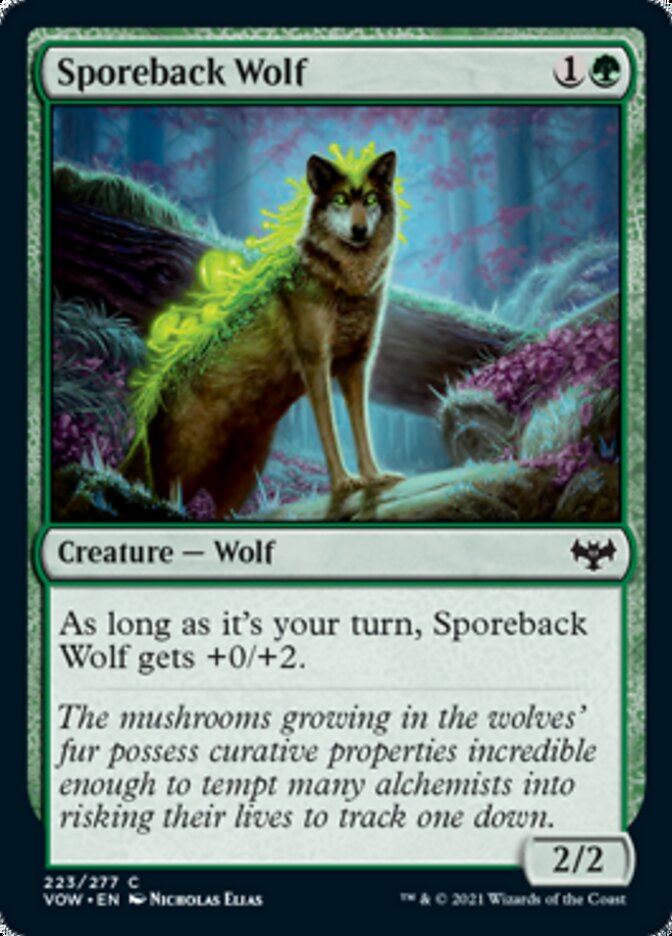 Sporeback Wolf [Innistrad: Crimson Vow] 