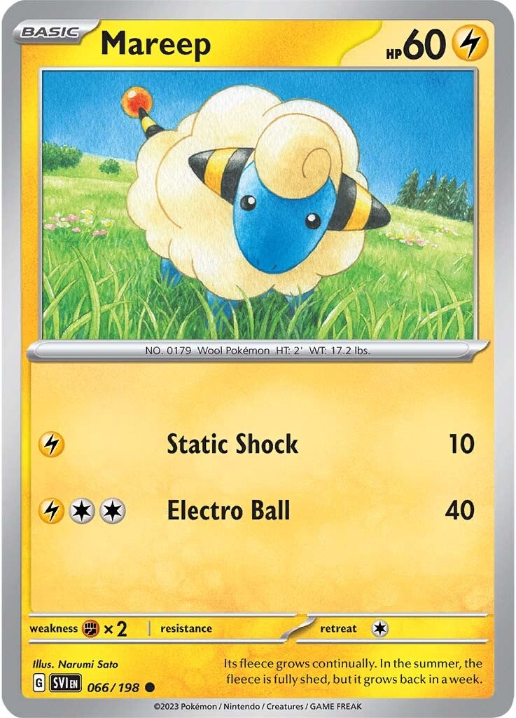 Mareep (066/198) [Scarlet & Violet: Base Set] 