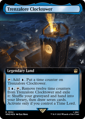 Trenzalore Clocktower (Extended Art) (Surge Foil) [Doctor Who] 
