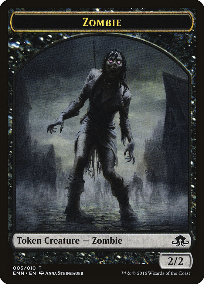 Zombie Token (005/010) [Eldritch Moon Tokens] 