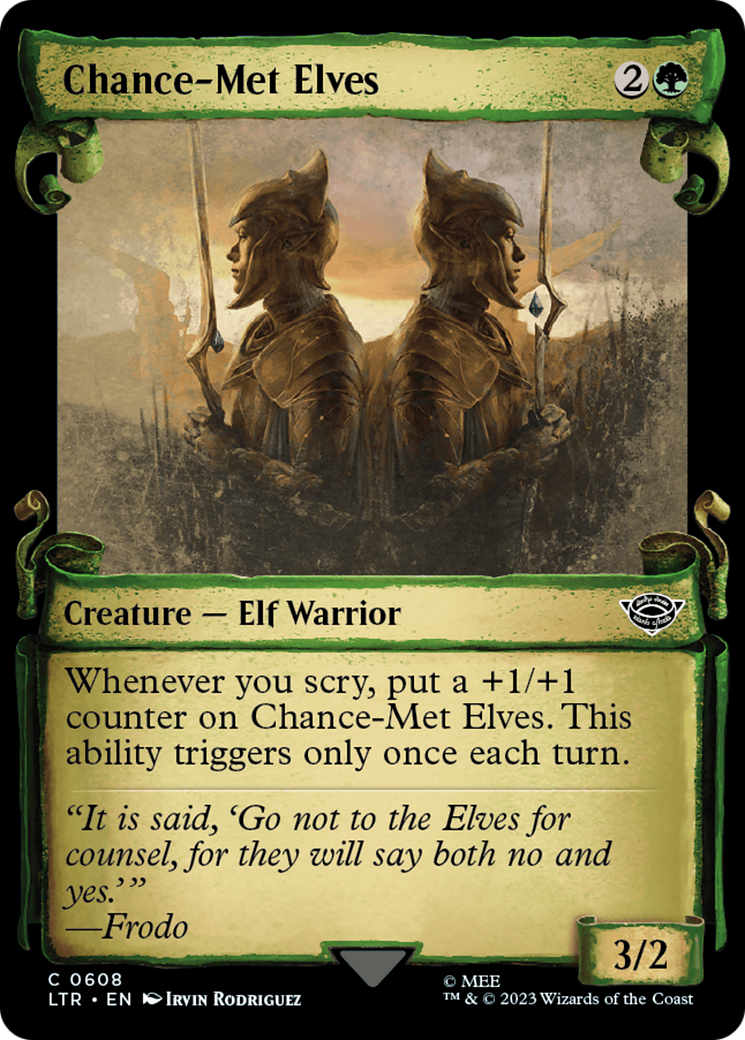 Chance-Met Elves [The Lord of the Rings: Tales of Middle-Earth Showcase Scrolls] 