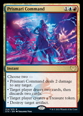 Prismari Command [Strixhaven: School of Mages] 