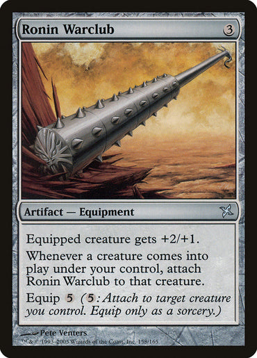 Ronin Warclub [Betrayers of Kamigawa] 