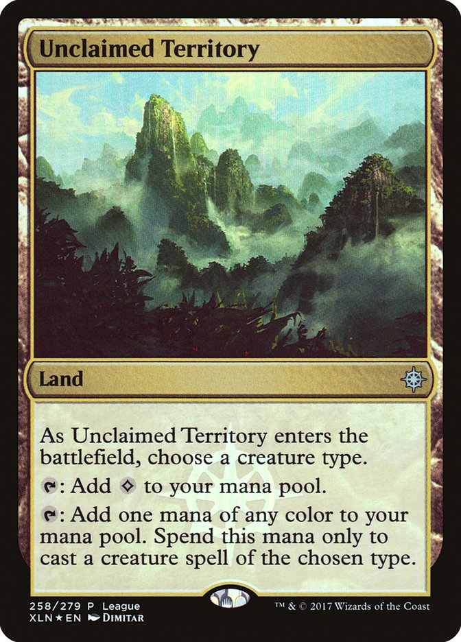 Unclaimed Territory (League) [Ixalan Promos] 