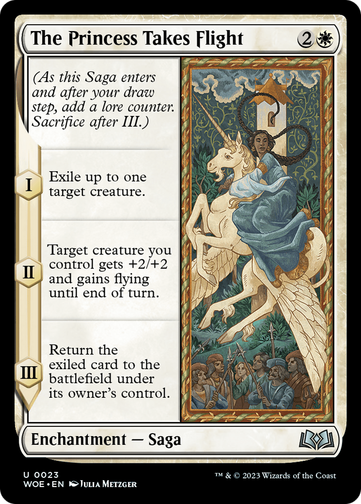 The Princess Takes Flight [Wilds of Eldraine] 