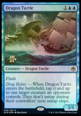 Dragon Turtle [Dungeons &amp; Dragons: Adventures in the Forgotten Realms Prerelease Promos] 