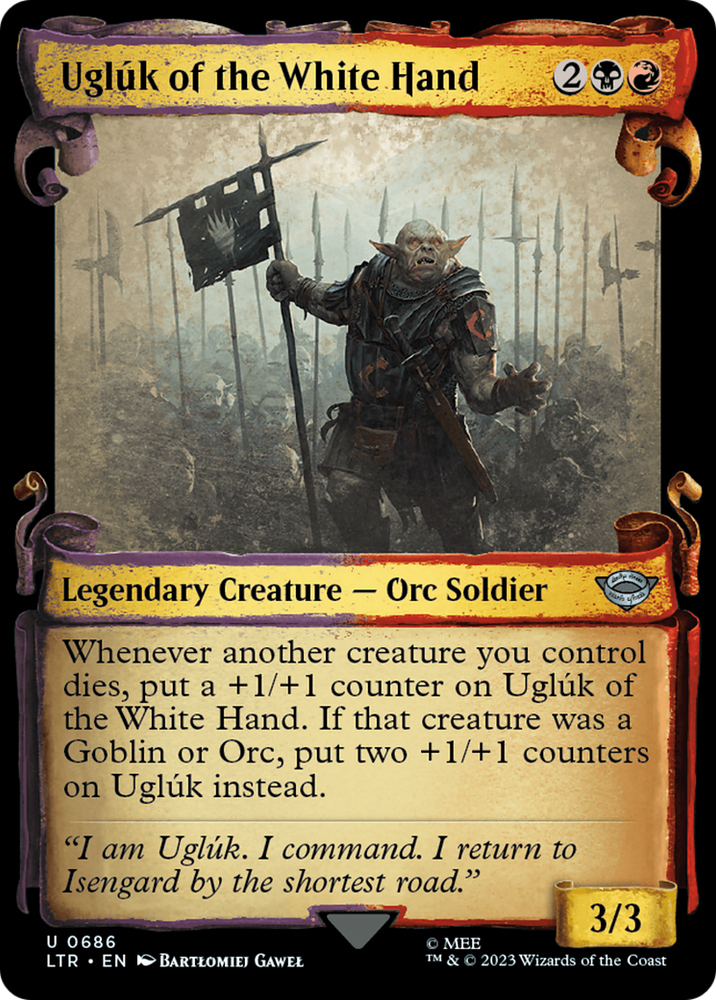 Ugluk of the White Hand [The Lord of the Rings: Tales of Middle-Earth Showcase Scrolls] 