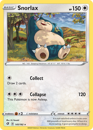 Snorlax (141/192) [Sword &amp; Shield: Rebel Clash] 