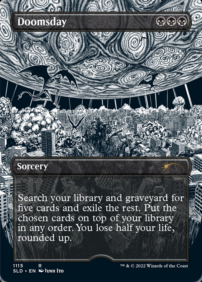 Doomsday (Borderless Etched Foil) [Secret Lair Drop Series]