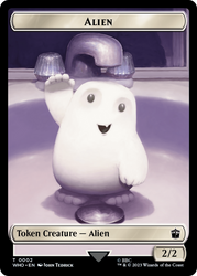 Copy // Alien Double-Sided Token [Doctor Who Tokens] 