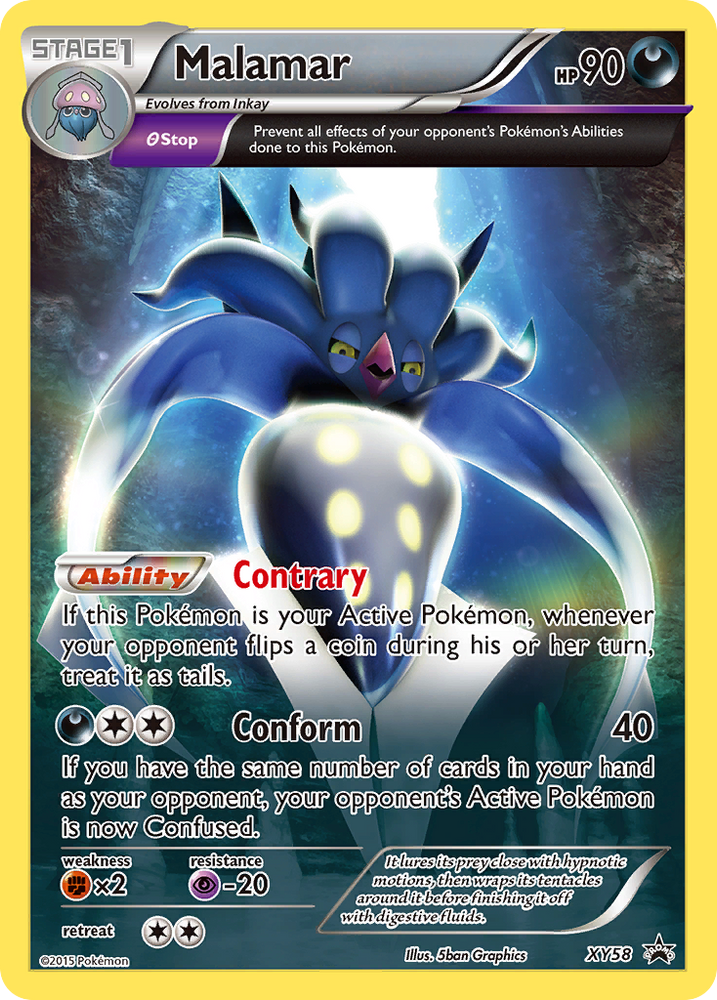 Malamar (XY58) [XY: Black Star Promos] 