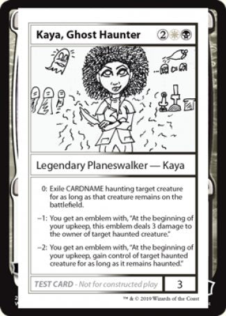 Kaya, Ghost Haunter (2021 Edition) [Mystery Booster Playtest Cards] 