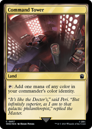 Command Tower (0857) (Surge Foil) [Doctor Who] 