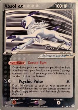 Absol ex (92/108) (Legendary Ascent - Tom Roos) [World Championships 2007] 