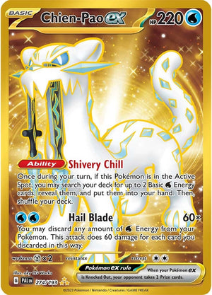Chien-Pao ex (274/193) [Scarlet &amp; Violet: Paldea Evolved] 