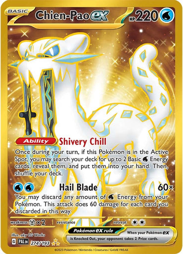 Chien-Pao ex (274/193) [Scarlet &amp; Violet: Paldea Evolved] 