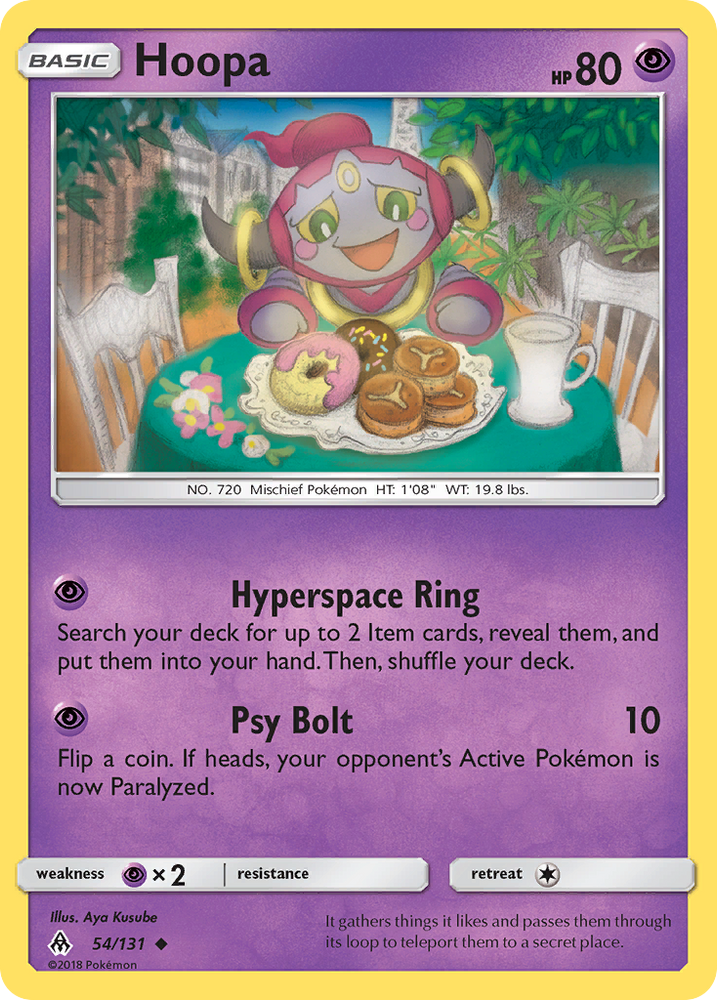 Hoopa (54/131) [Sun &amp; Moon: Forbidden Light] 