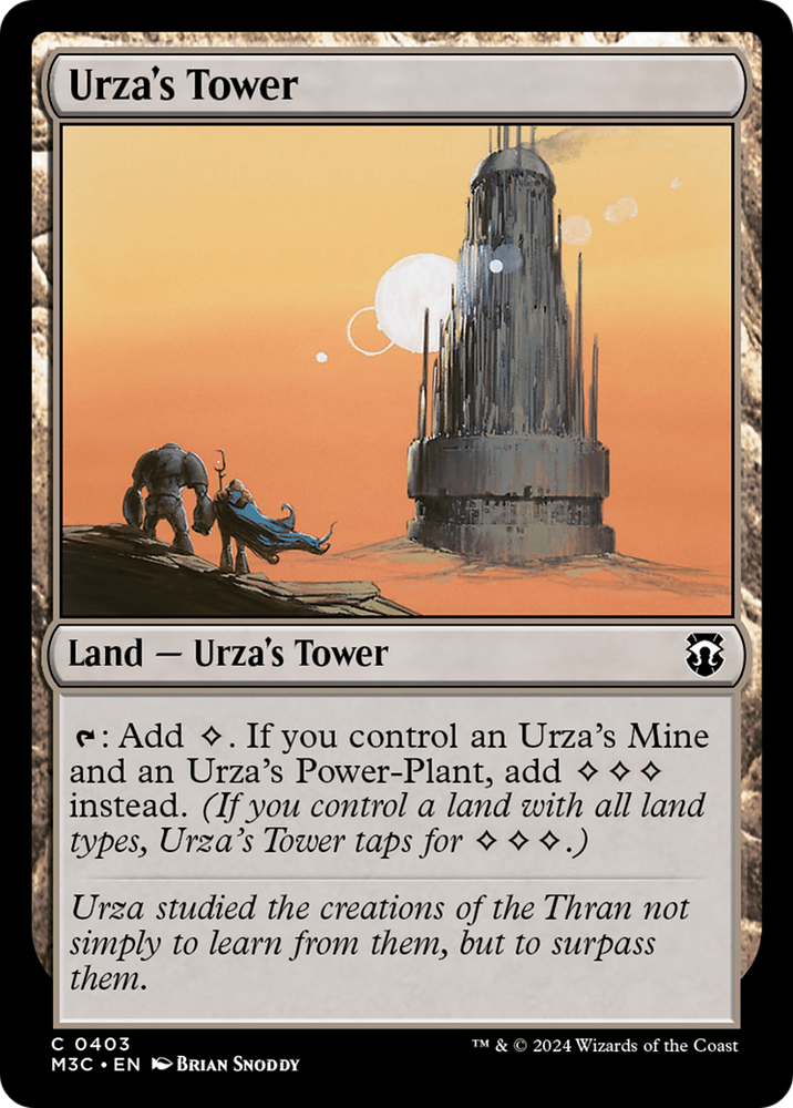 Urza's Tower (Ripple Foil) [Modern Horizons 3 Commander] 