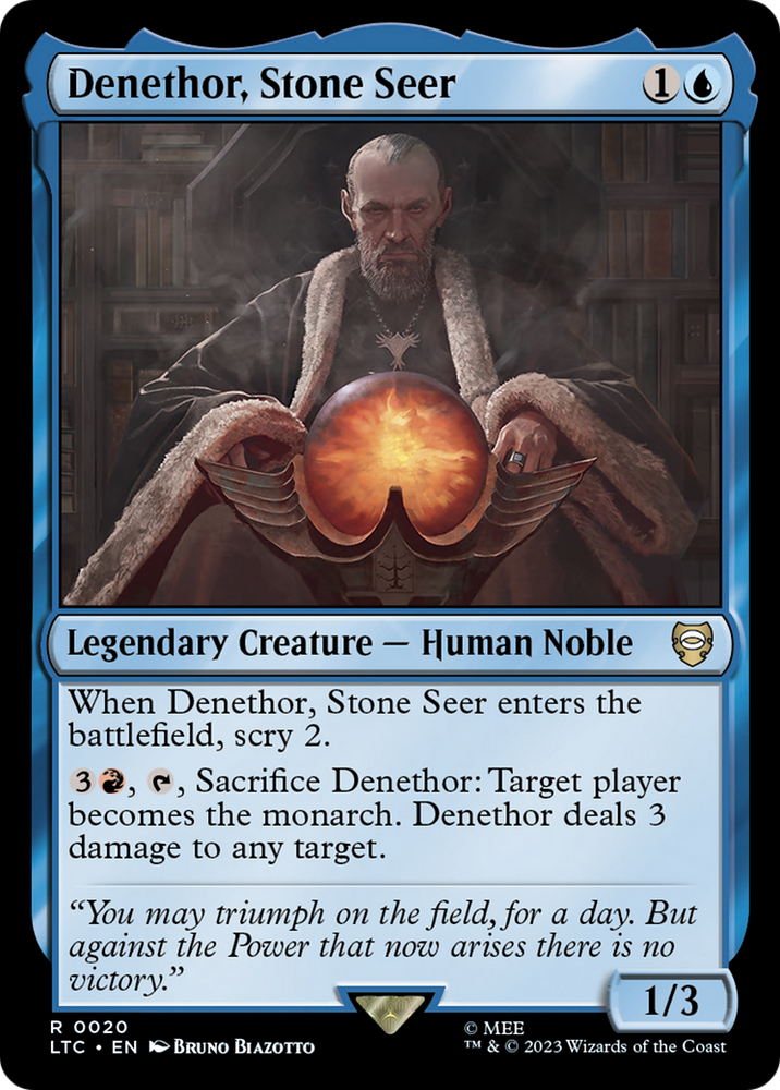 Denethor, Stone Seer [The Lord of the Rings: Tales of Middle-Earth Commander] 