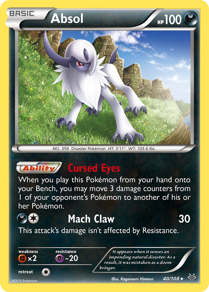 Absol (40/108) [XY: Roaring Skies] 