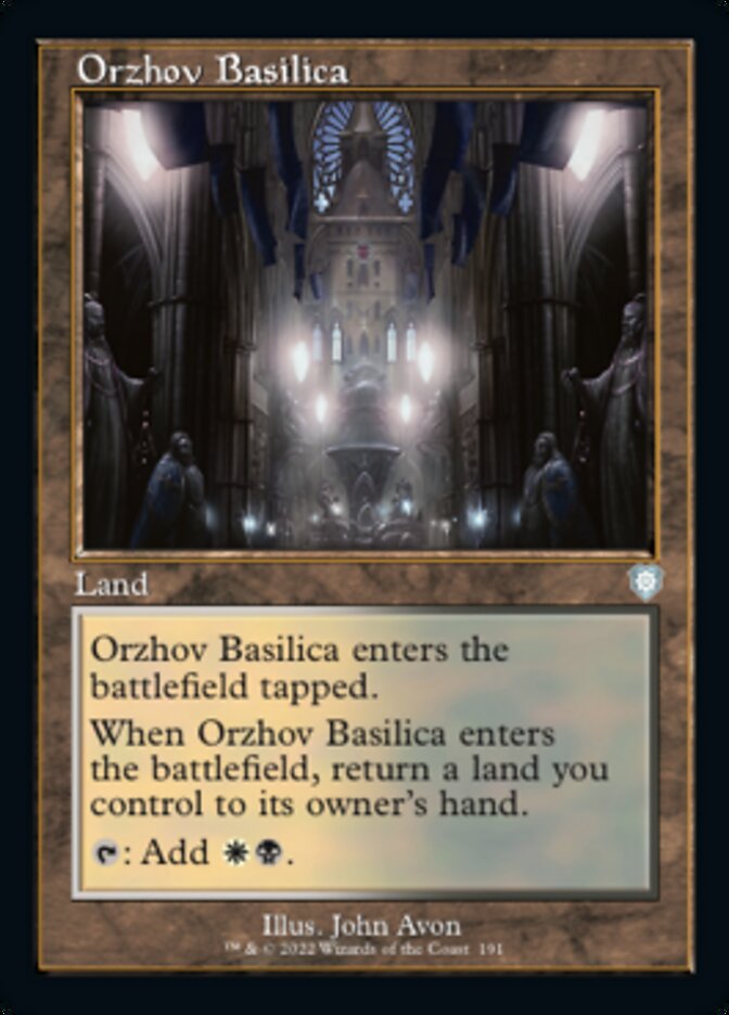 Orzhov Basilica (Retro) [The Brothers' War Commander] 