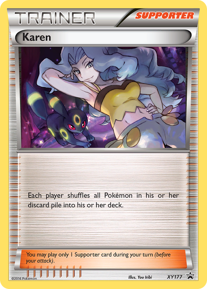 Karen (XY177) [XY: Black Star Promos] 