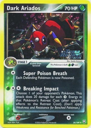 Dark Ariados (30/109) (Stamped) [EX: Team Rocket Returns] 