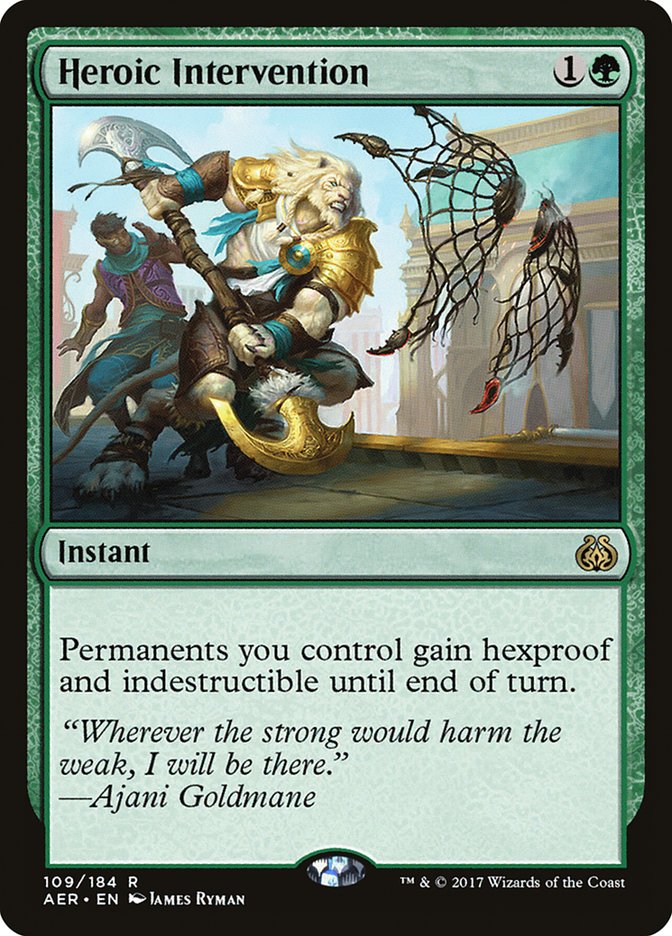 Heroic Intervention [Aether Revolt] 