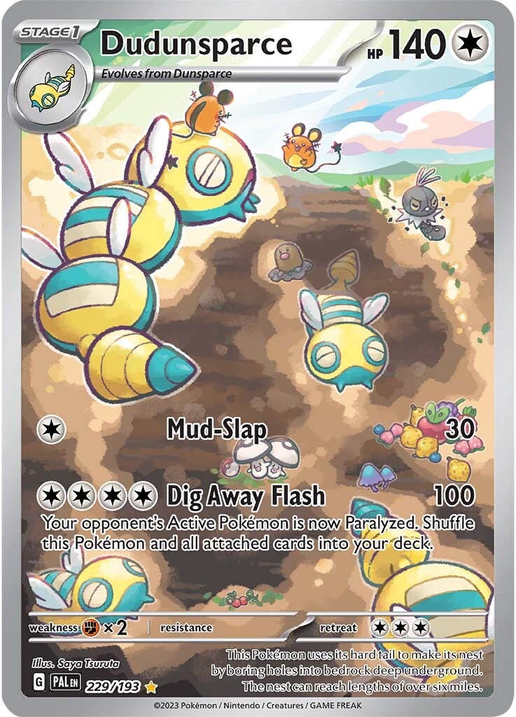 Dudunsparce (229/193) [Scarlet & Violet: Paldea Evolved] 