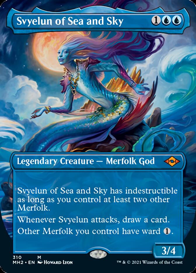 Svyelun of Sea and Sky (Borderless Alternate Art) [Modern Horizons 2] 