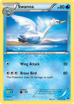 Swanna (37/122) [XY:BREAKpoint] 