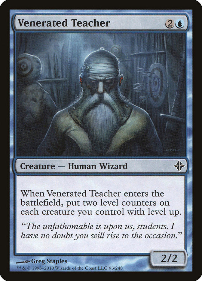 Venerated Teacher [Rise of the Eldrazi] 