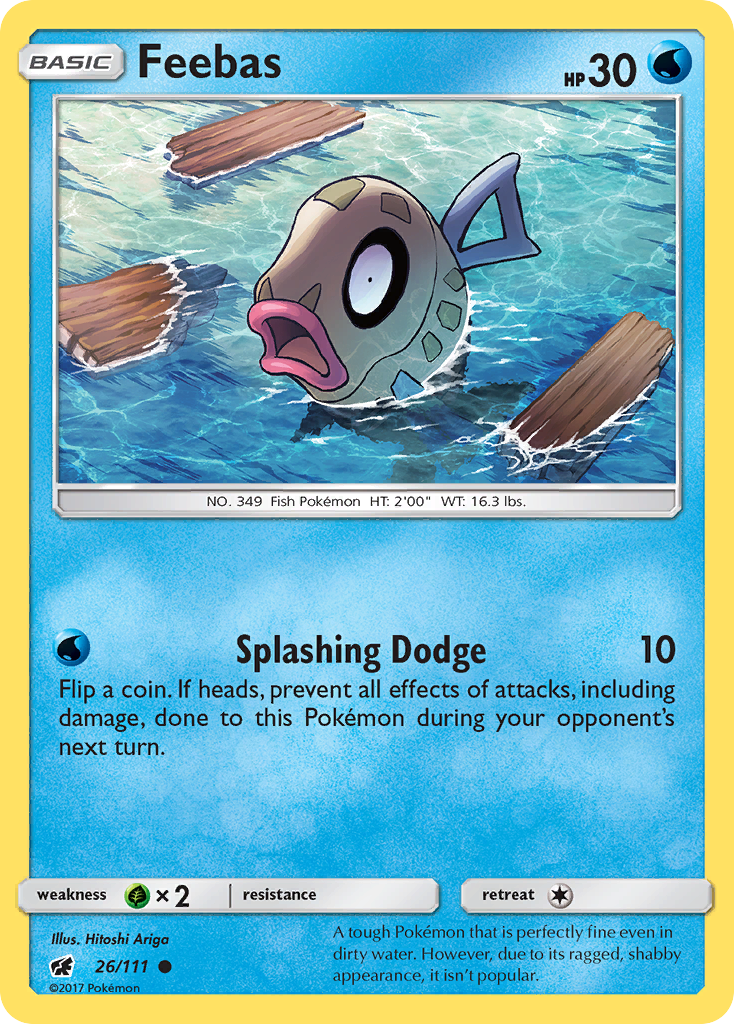 Feebas (26/111) [Sun & Moon: Crimson Invasion] 