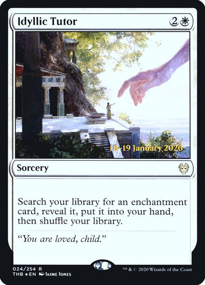 Idyllic Tutor [Theros Beyond Death Prerelease Promos] 