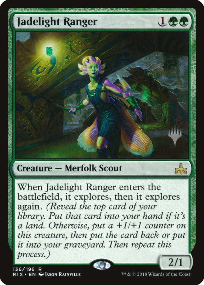 Jadelight Ranger (Promo Pack) [Rivals of Ixalan Promos] 