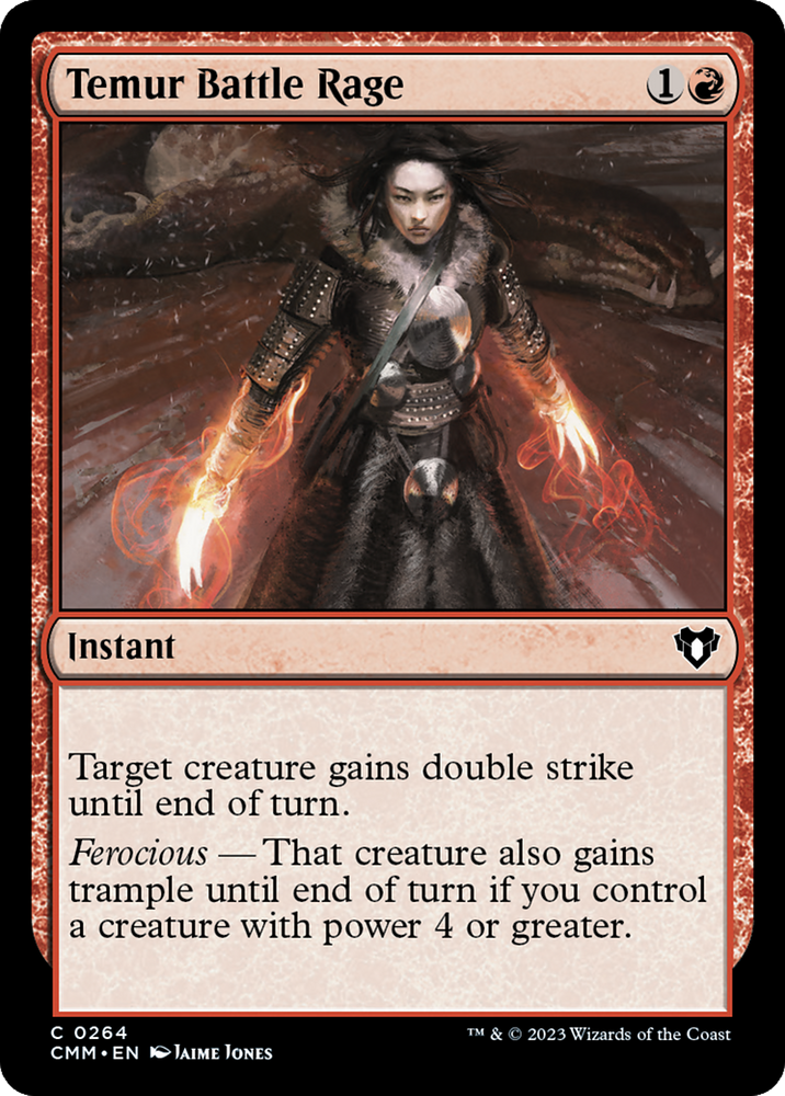 Temur Battle Rage [Commander Masters] 